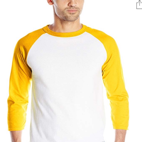 Forever 21 Other - MENS YELLOW BASEBALL TEE